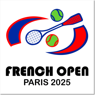French Open 2025 Posters and Art